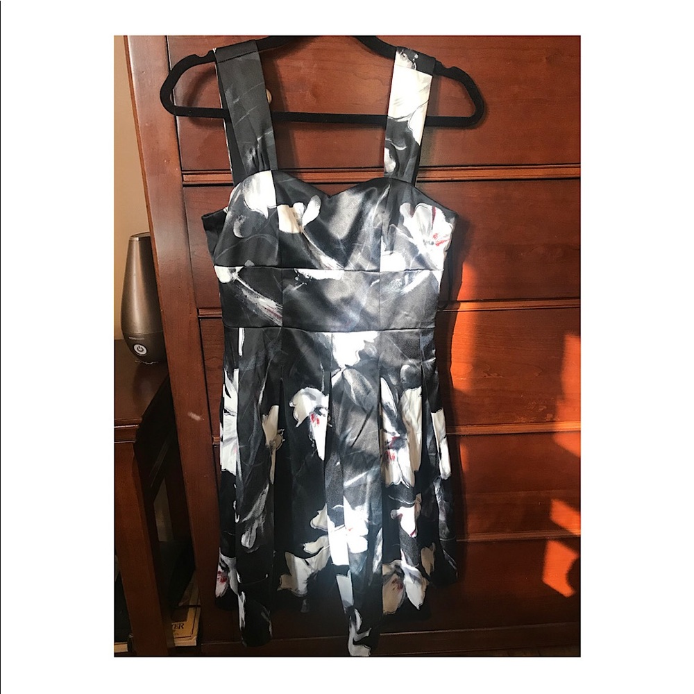 WHBM-Floral cocktail dress